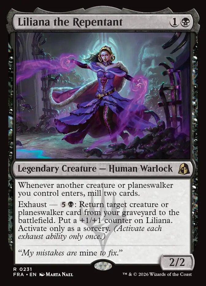 Liliana the Repentant - Foil