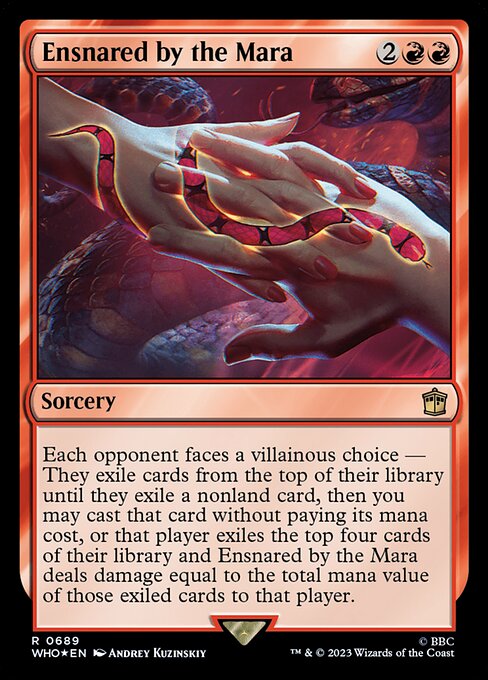 Ensnared by the Mara - Surge Foil