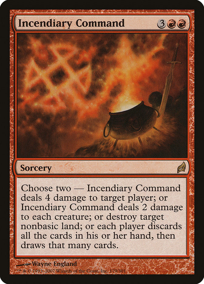 Incendiary Command - Foil