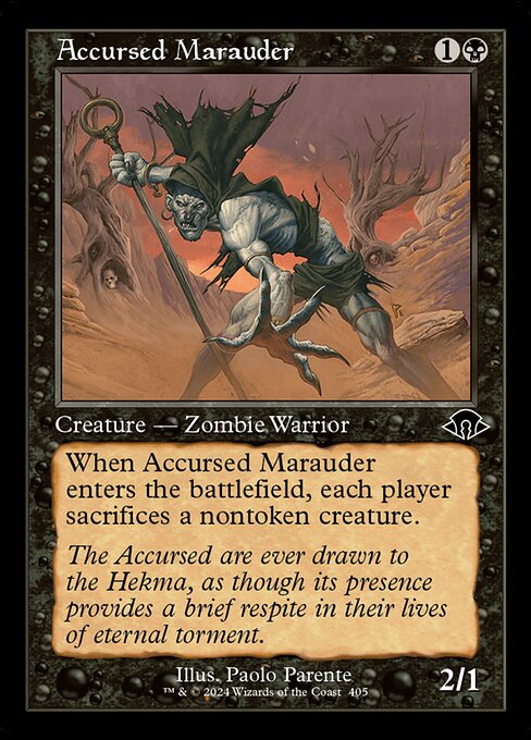 Accursed Marauder - Foil