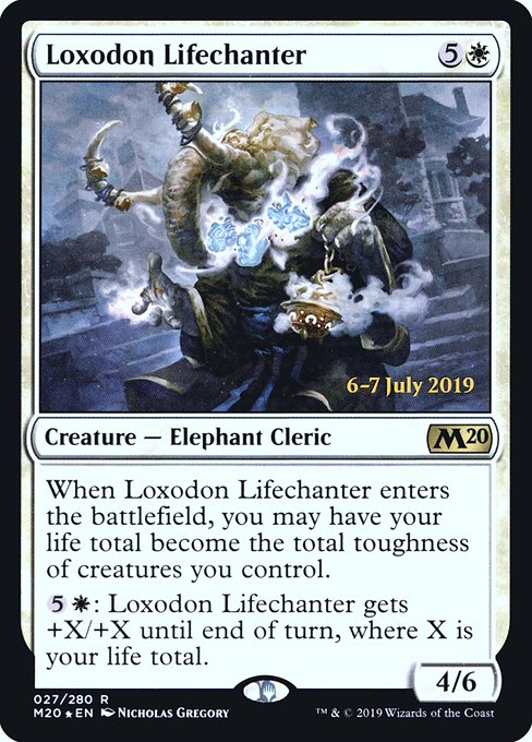 Loxodon Lifechanter - Foil - Prerelease Promo