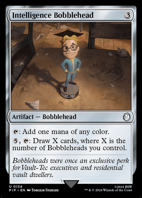 Intelligence Bobblehead - Foil