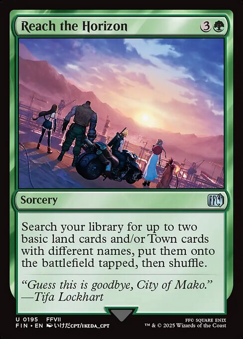 Reach the Horizon - Foil