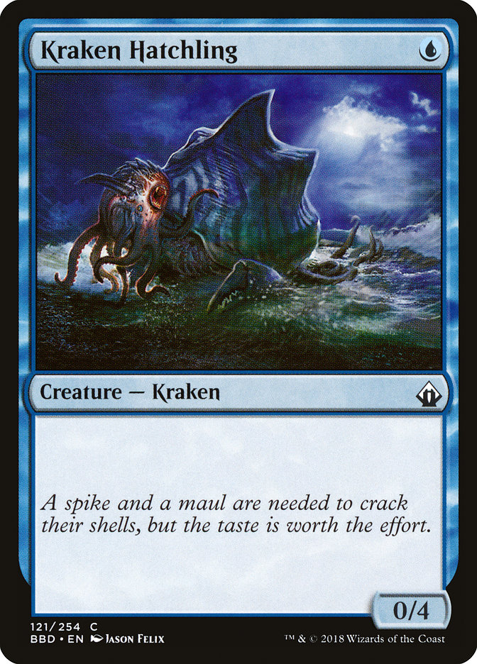 Kraken Hatchling - Foil