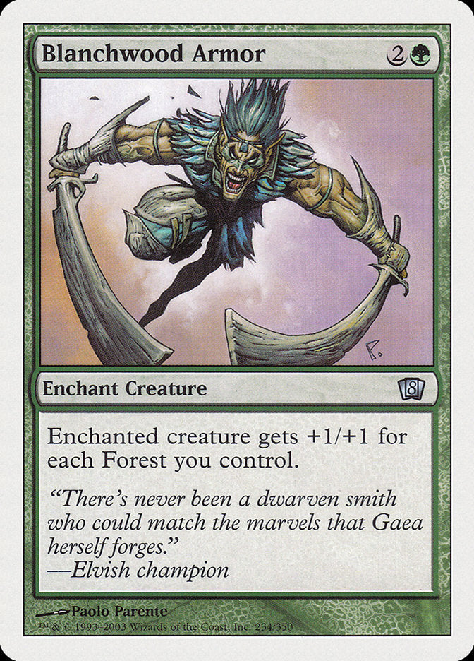 Blanchwood Armor - Foil