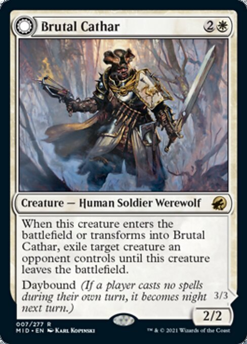 Brutal Cathar - Foil