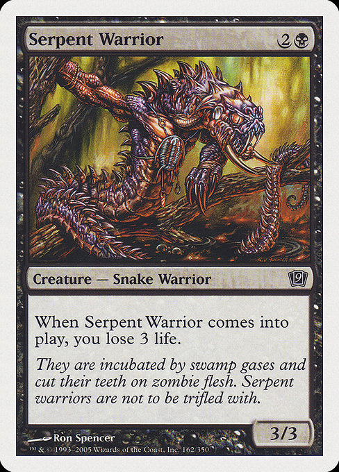 Serpent Warrior - Foil