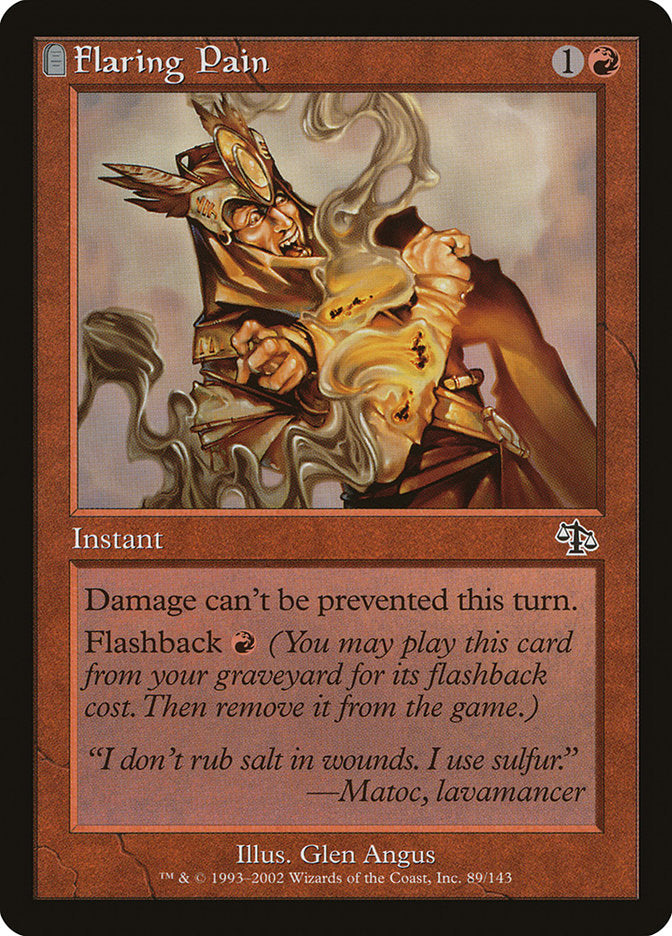 Flaring Pain - Foil