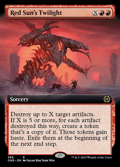 Red Sun's Twilight - Foil