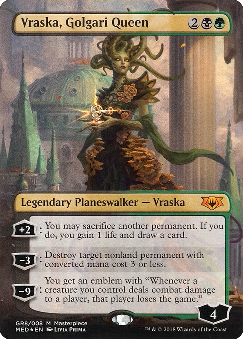 Vraska, Golgari Queen - Foil