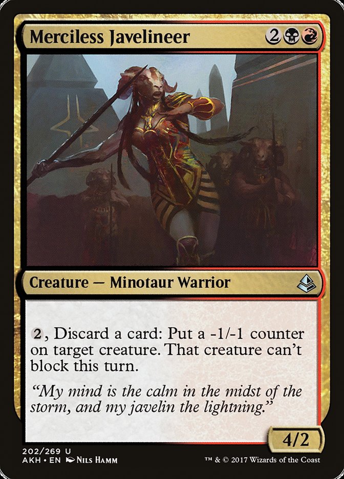 Merciless Javelineer - Foil