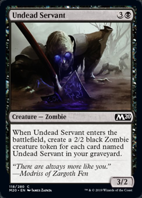 Undead Servant - Foil