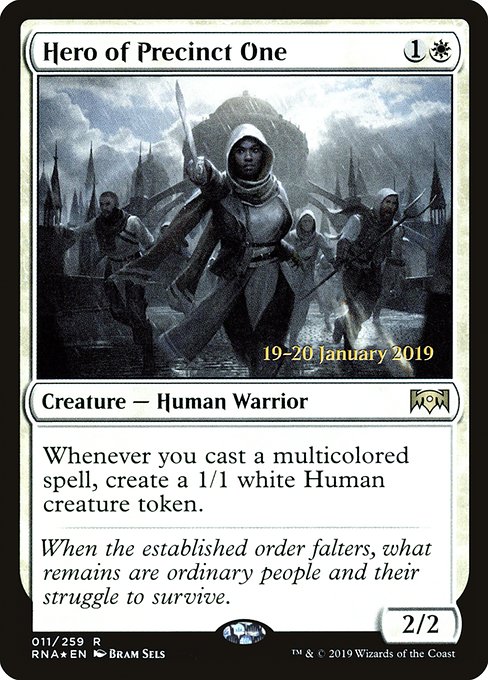 Hero of Precinct One - Foil - Prerelease Promo