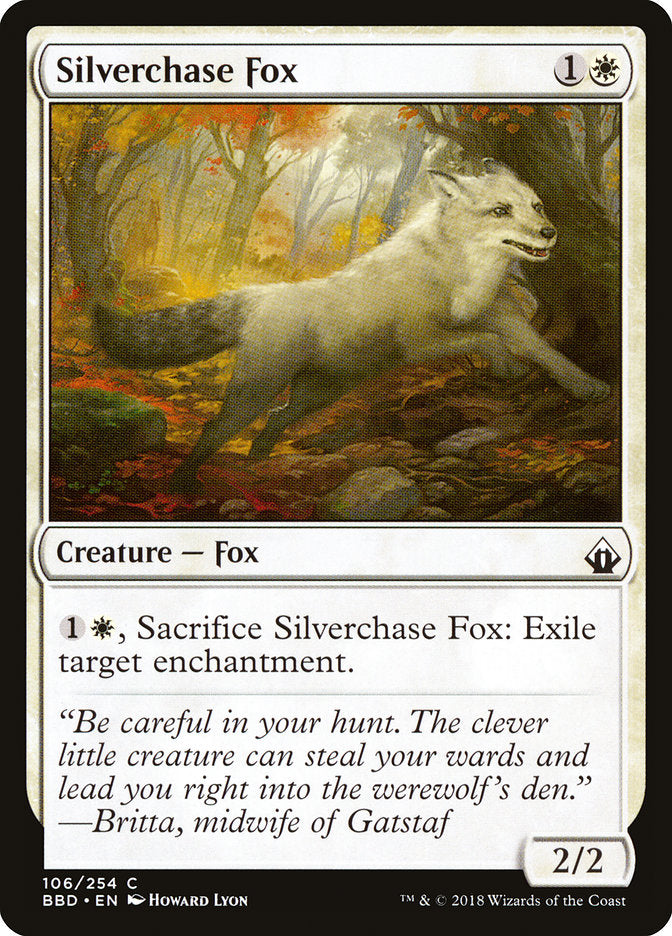 Silverchase Fox - Foil