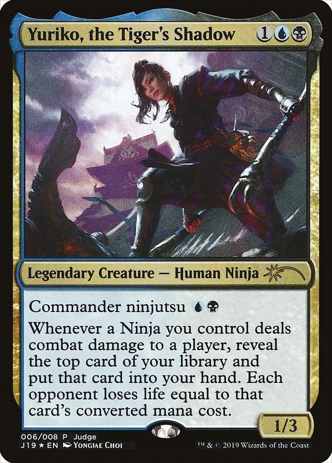 Yuriko, the Tiger's Shadow - Foil - Judge Promo