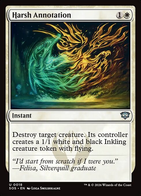 Harsh Annotation - Foil