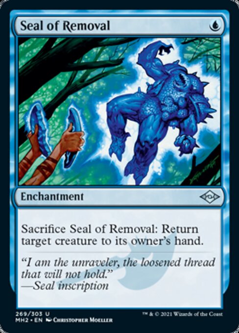 Seal of Removal - Foil-Etched