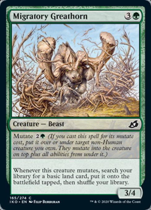 Migratory Greathorn - Foil