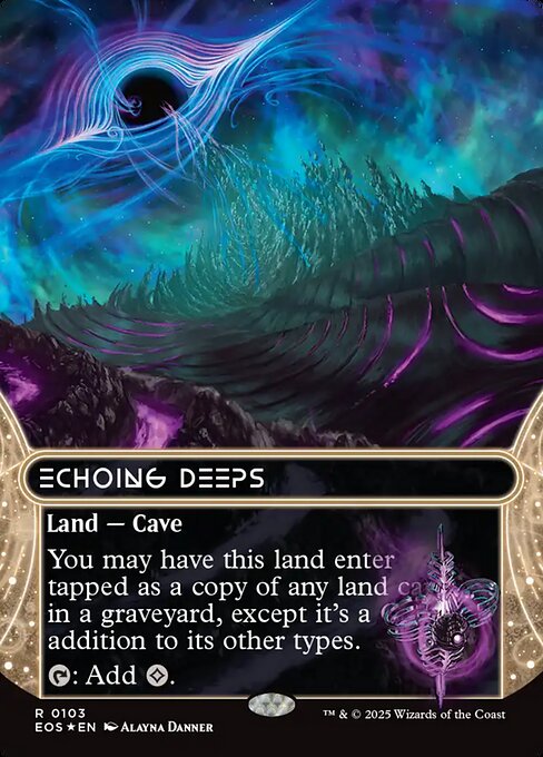 Echoing Deeps - Galaxy Foil