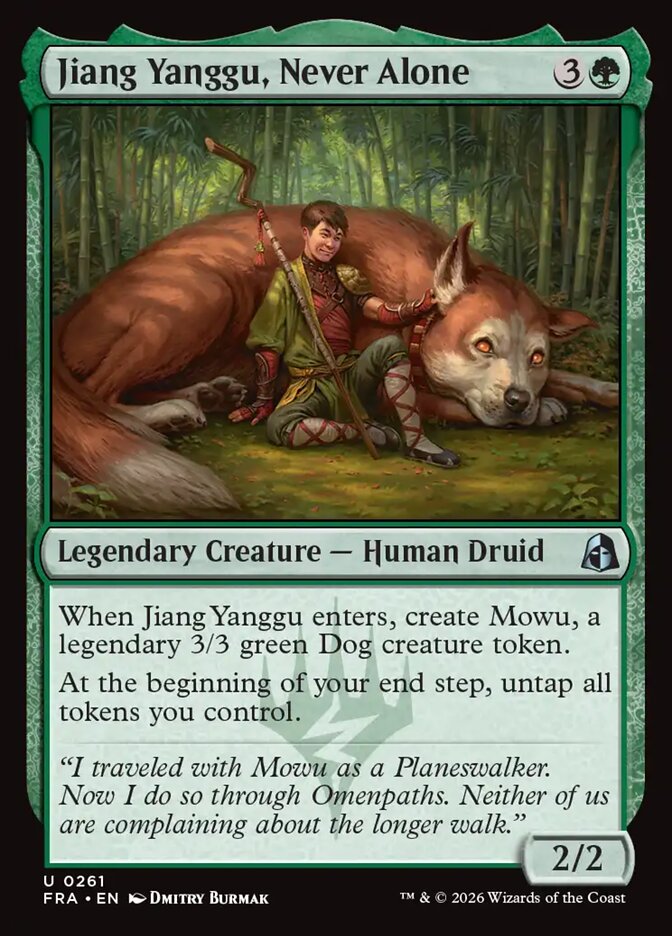 Jiang Yanggu, Never Alone - Foil