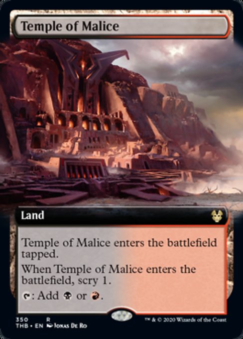 Temple of Malice - Foil