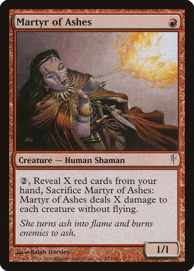 Martyr of Ashes - Foil
