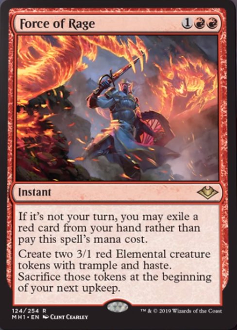 Force of Rage - Foil