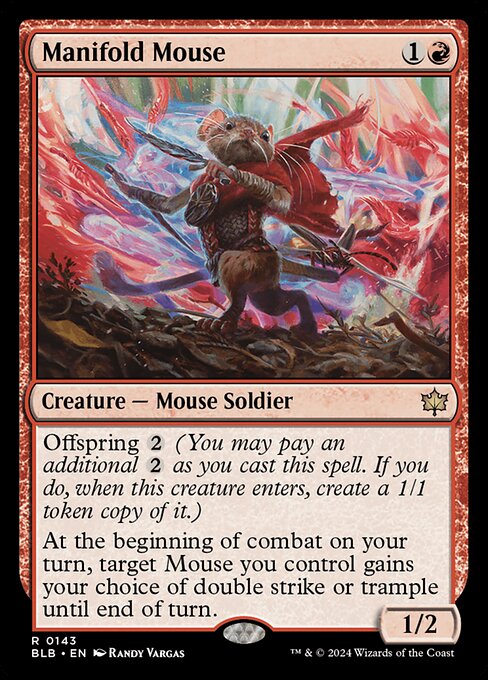 Manifold Mouse - Foil