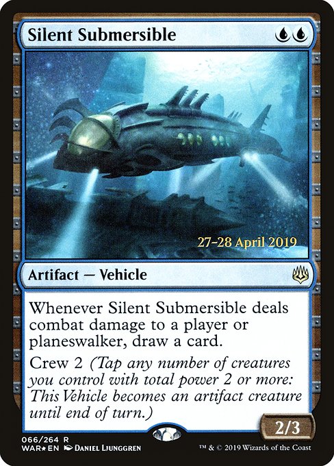 Silent Submersible - Foil - Prerelease Promo