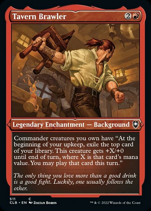 Tavern Brawler - Foil-Etched