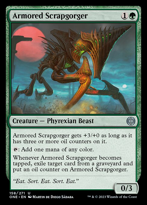 Armored Scrapgorger - Foil