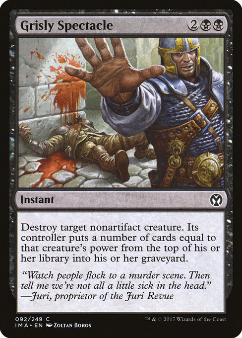Grisly Spectacle - Foil