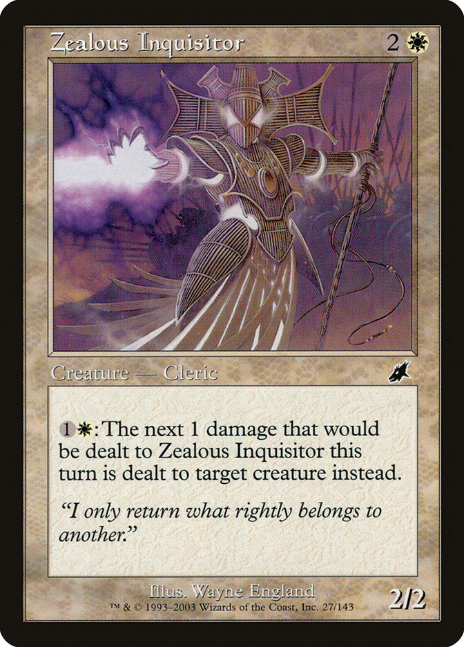 Zealous Inquisitor - Foil