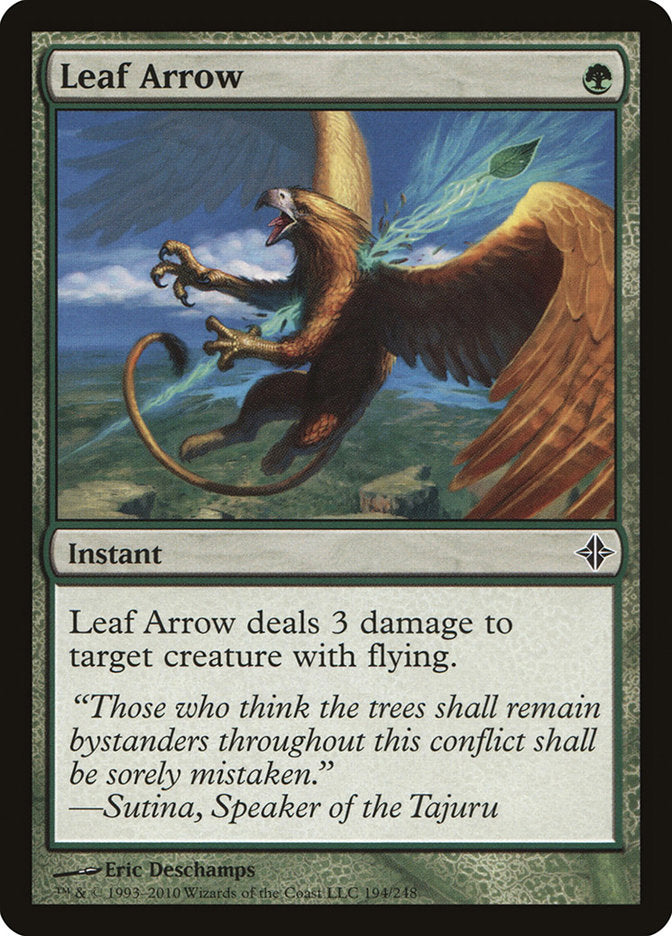 Leaf Arrow - Foil