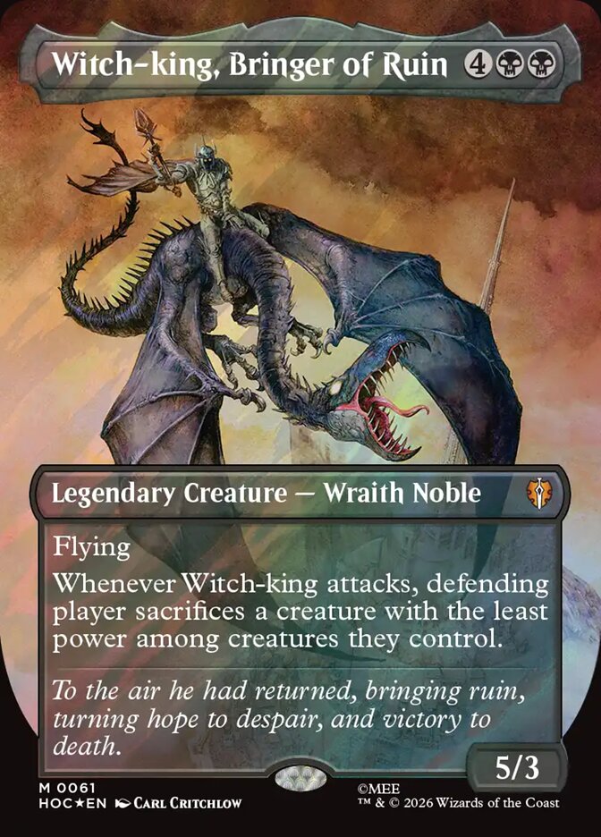 Witch-king, Bringer of Ruin - Surge Foil