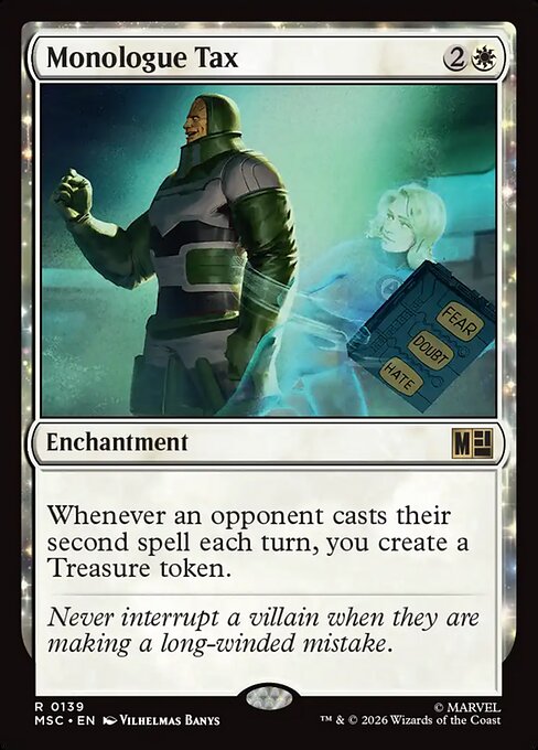 Monologue Tax - Surge Foil