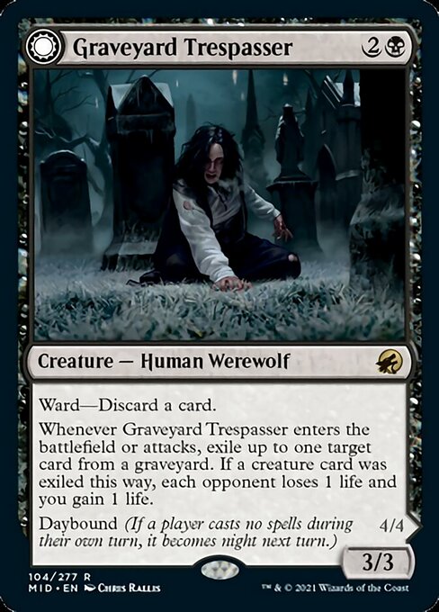 Graveyard Trespasser - Foil