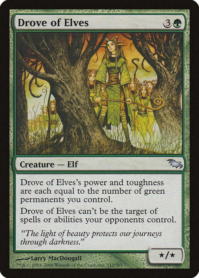 Drove of Elves - Foil