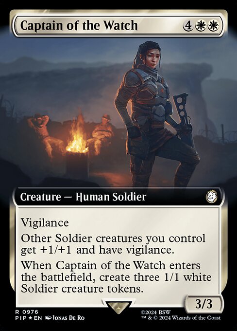 Captain of the Watch - Surge Foil