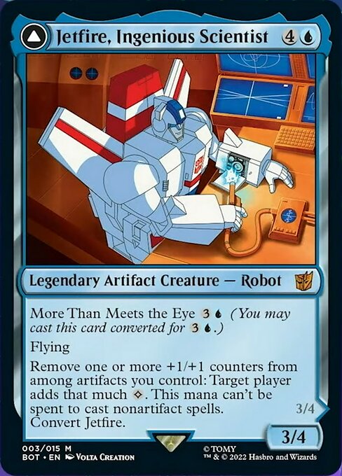 Jetfire, Ingenious Scientist - Foil