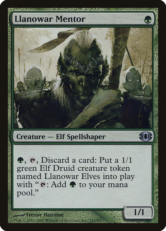 Llanowar Mentor - Foil