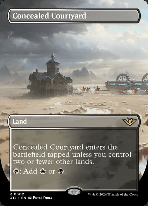 Concealed Courtyard - Foil