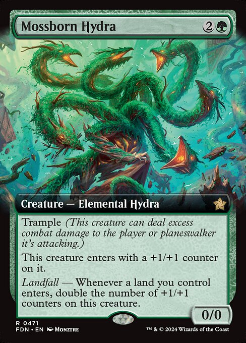 Mossborn Hydra - Foil