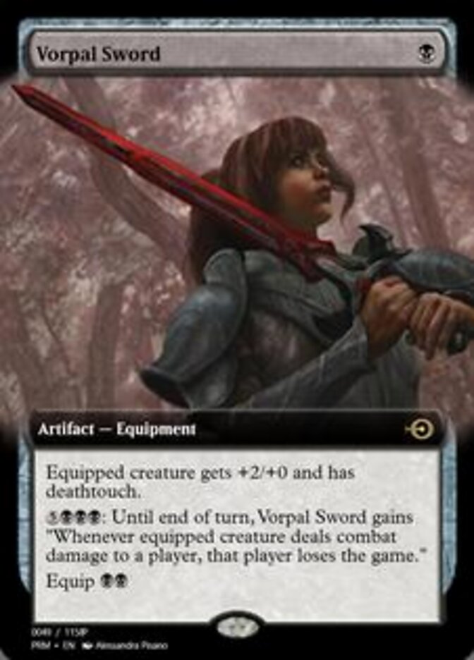 Vorpal Sword - Foil - Buy a Box Promo