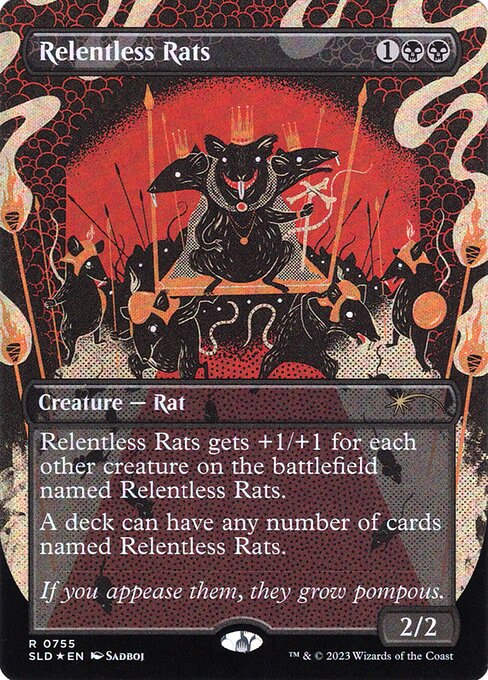 Relentless Rats (755) - Foil