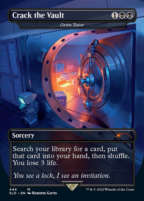 Grim Tutor (Crack the Vault)