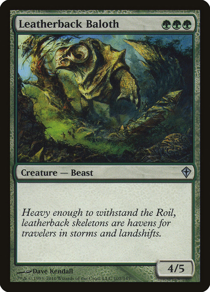 Leatherback Baloth - Foil