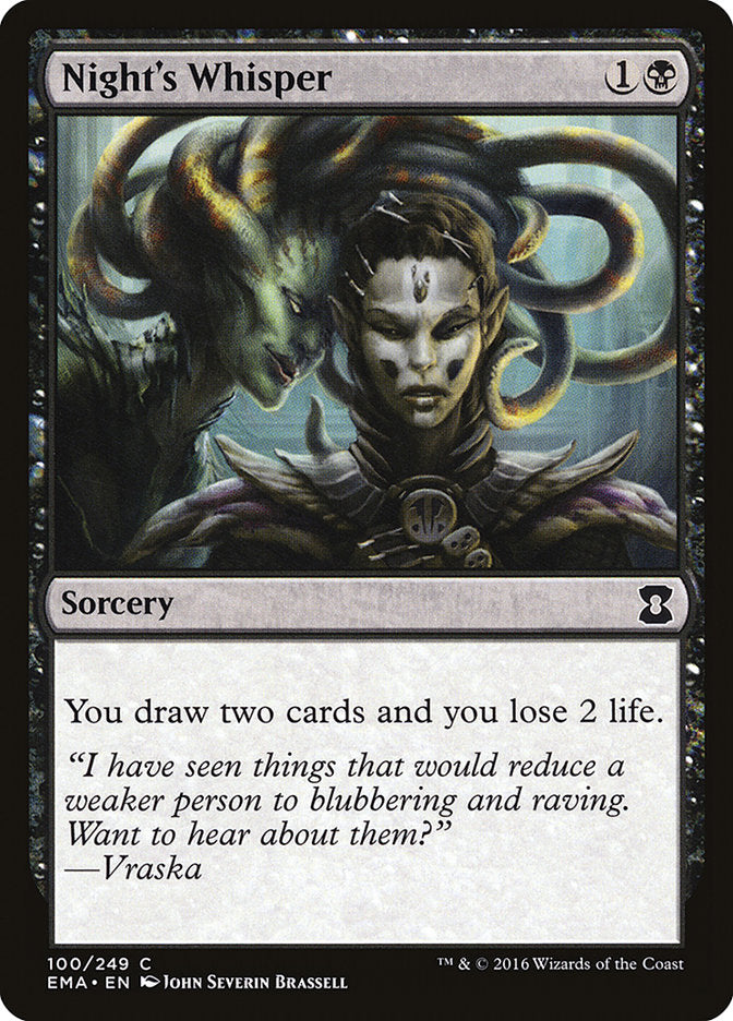 Night's Whisper - Foil
