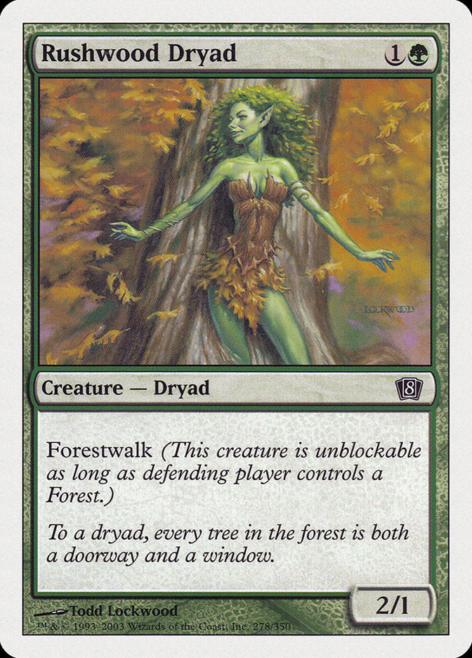 Rushwood Dryad - Foil
