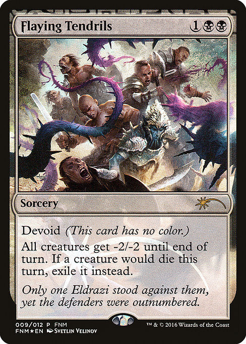 Flaying Tendrils - Foil - FNM Promo